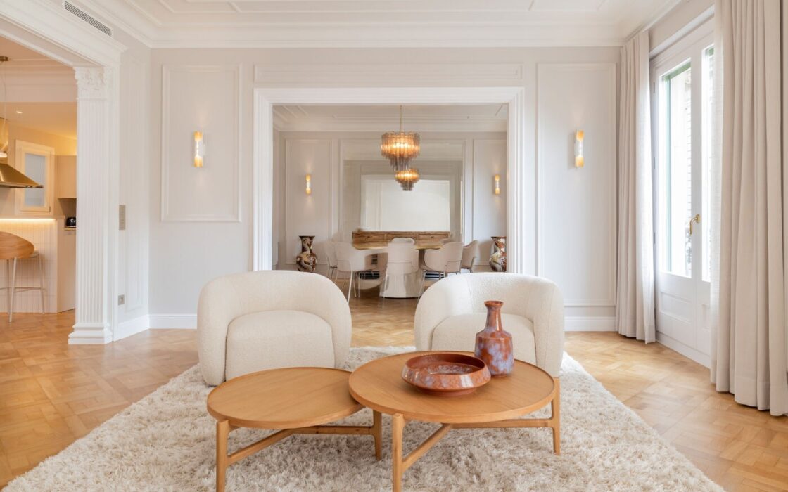 Квартира 250 кв.м в Сант-Жерваси, Барселона, эксклюзивный дизайн