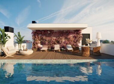 Пентхаус 174 кв.м с бассейном в Сант-Жерваси, Барселона