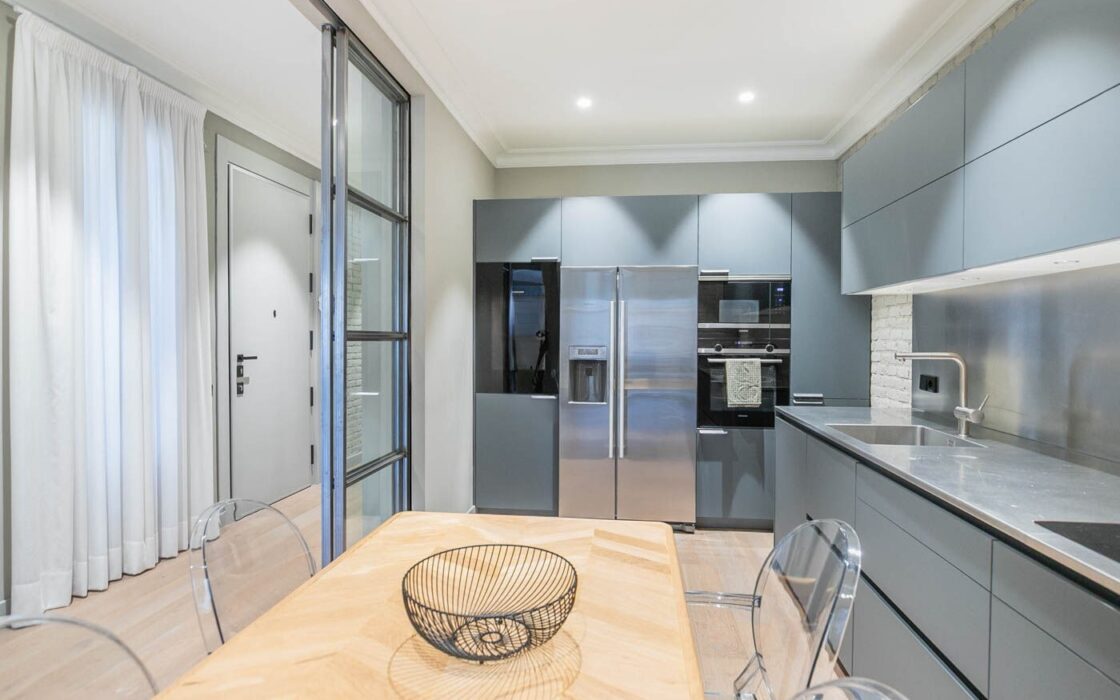 Просторная квартира с террасой в Эшампле, Барселона 3 комнаты