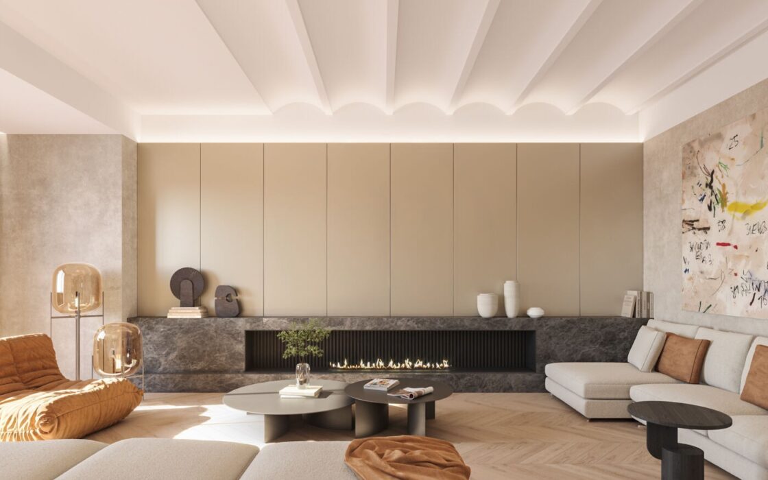 Дизайнерська квартира в Барселоні з видом на Парк Туро 150 кв.м