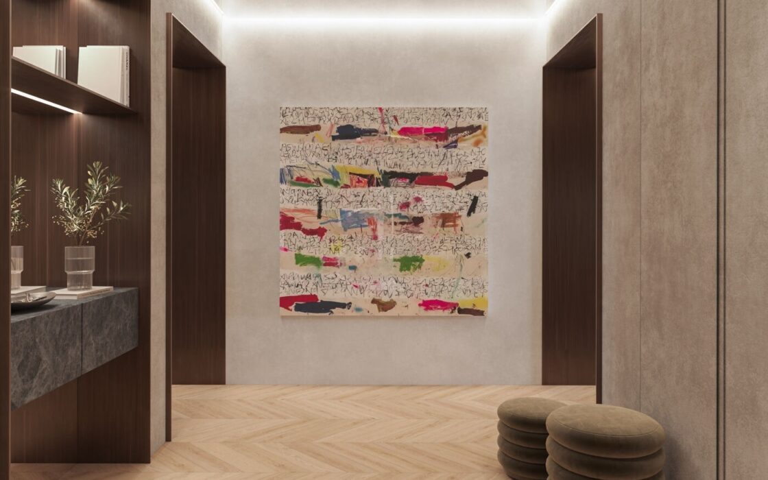 Дизайнерська квартира в Барселоні з видом на Парк Туро 150 кв.м