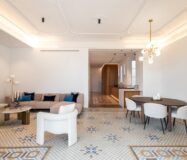 Квартира 3 комнаты в барселонском Эшампле с уникальным интерьером