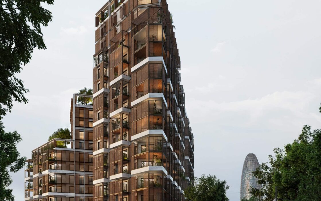 Квартири в Барселоні, Глоріас, новобудова з панорамним видом