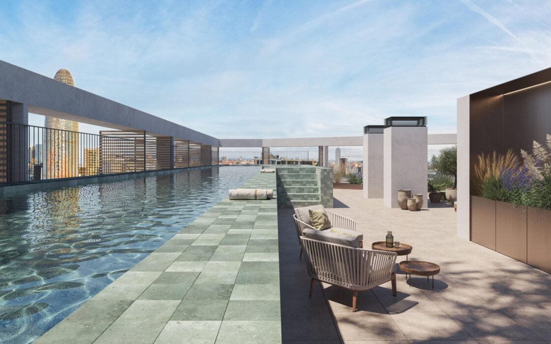 Квартири в Барселоні, Глоріас, новобудова з панорамним видом