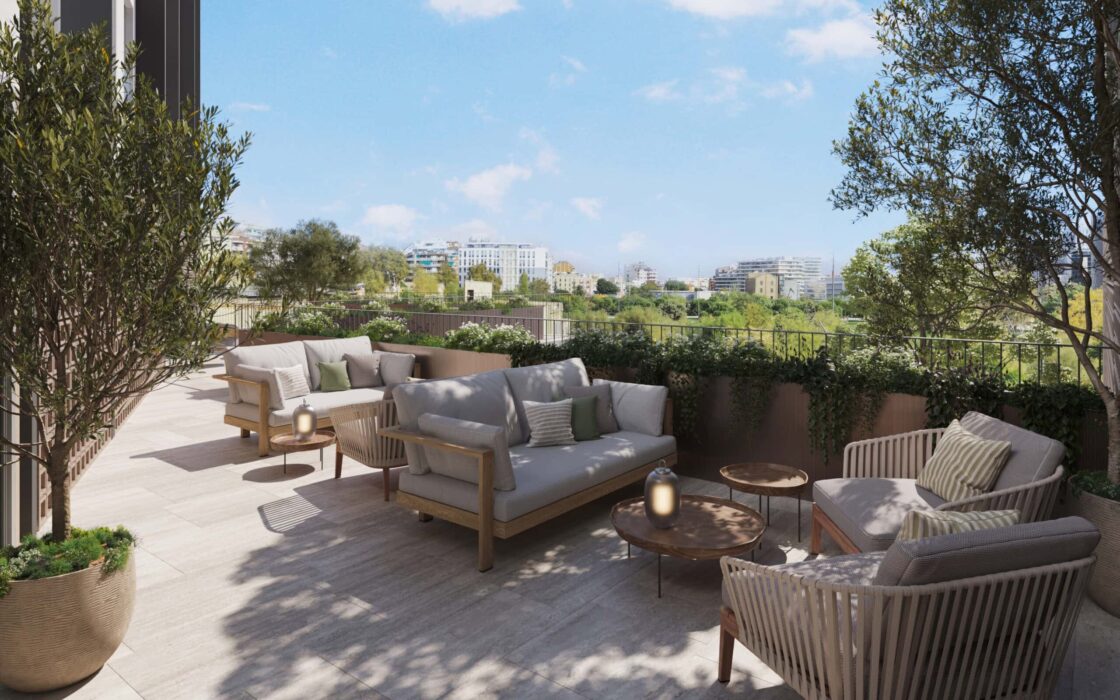 Квартири в Барселоні, Глоріас, новобудова з панорамним видом