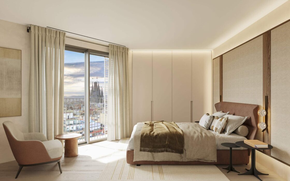 Квартири в Барселоні, Глоріас, новобудова з панорамним видом