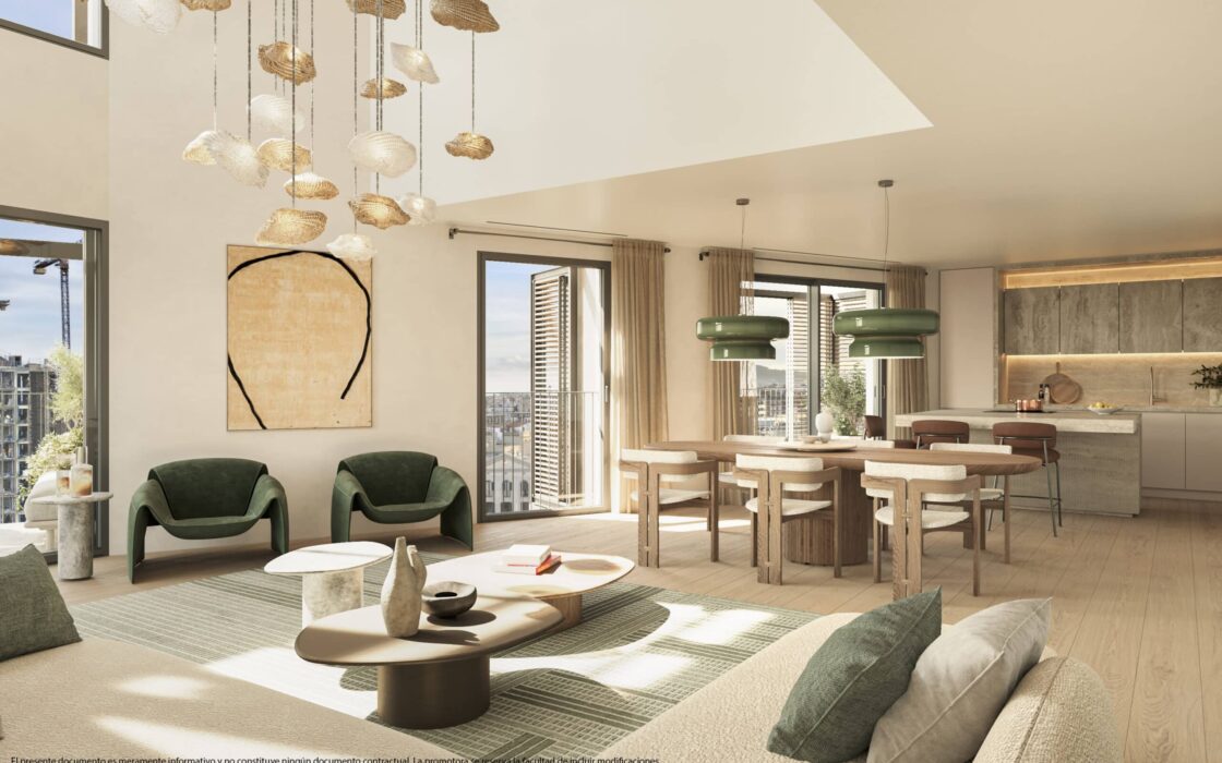 Квартири в Барселоні, Глоріас, новобудова з панорамним видом