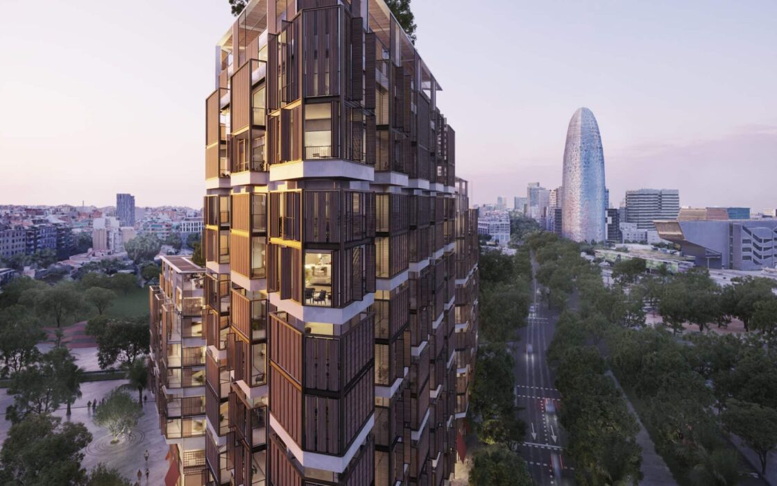 Квартири в Барселоні, Глоріас, новобудова з панорамним видом