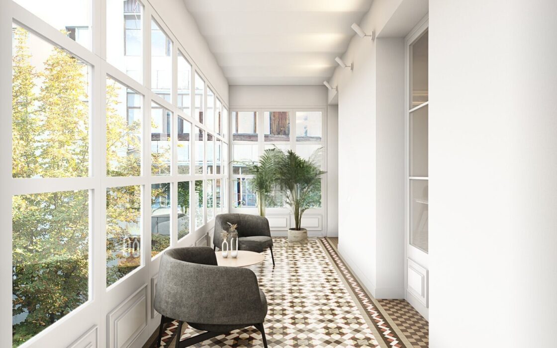 Елегантна квартира 156 кв.м в Ешампле, Барселона