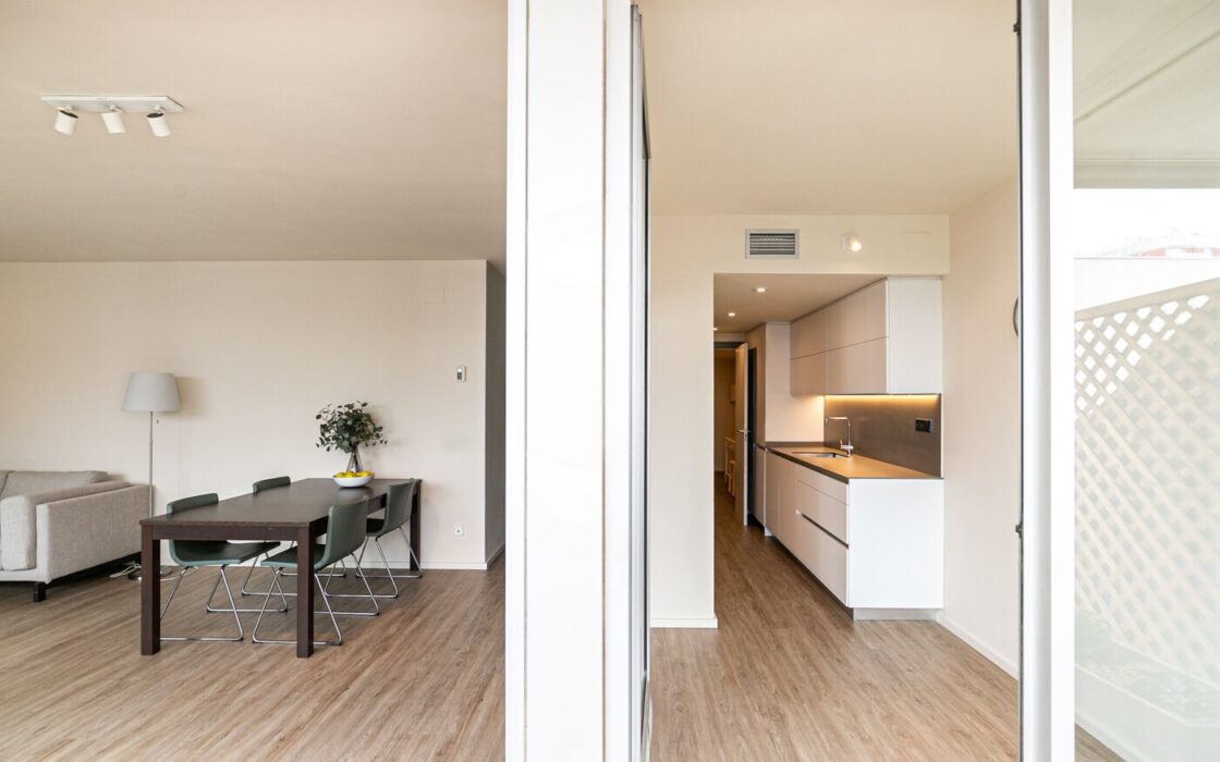 Квартира 132 кв.м с террасой и видом на море, Барселона