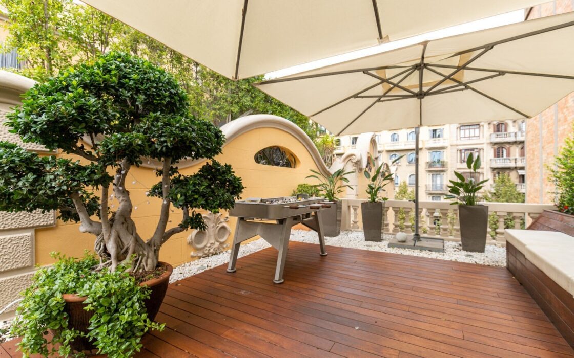 Пентхаус с террасами в Эль-Путчет, Барселона, 3 уровня