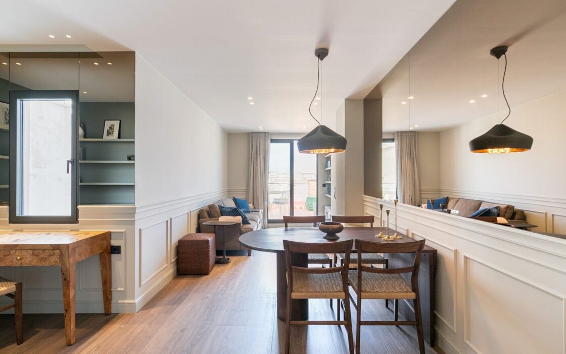 Стильный пентхаус с террасами в Эшампле Эскерра Барселона 112 кв.м