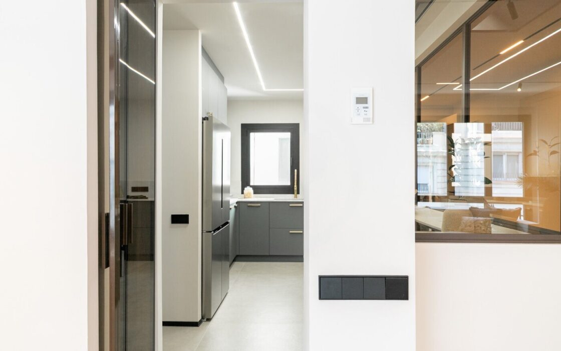 Квартира 163 кв.м с террасой в Сант-Жерваси, Барселона