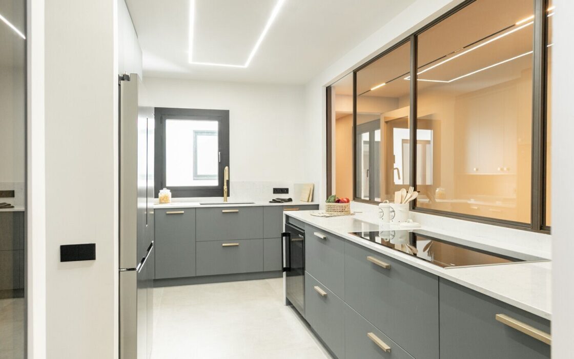 Квартира 163 кв.м с террасой в Сант-Жерваси, Барселона