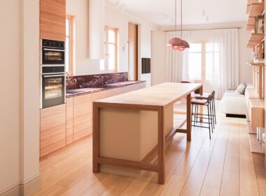 Ремонтированная квартира 158 кв.м в Лес Кортс, Барселона