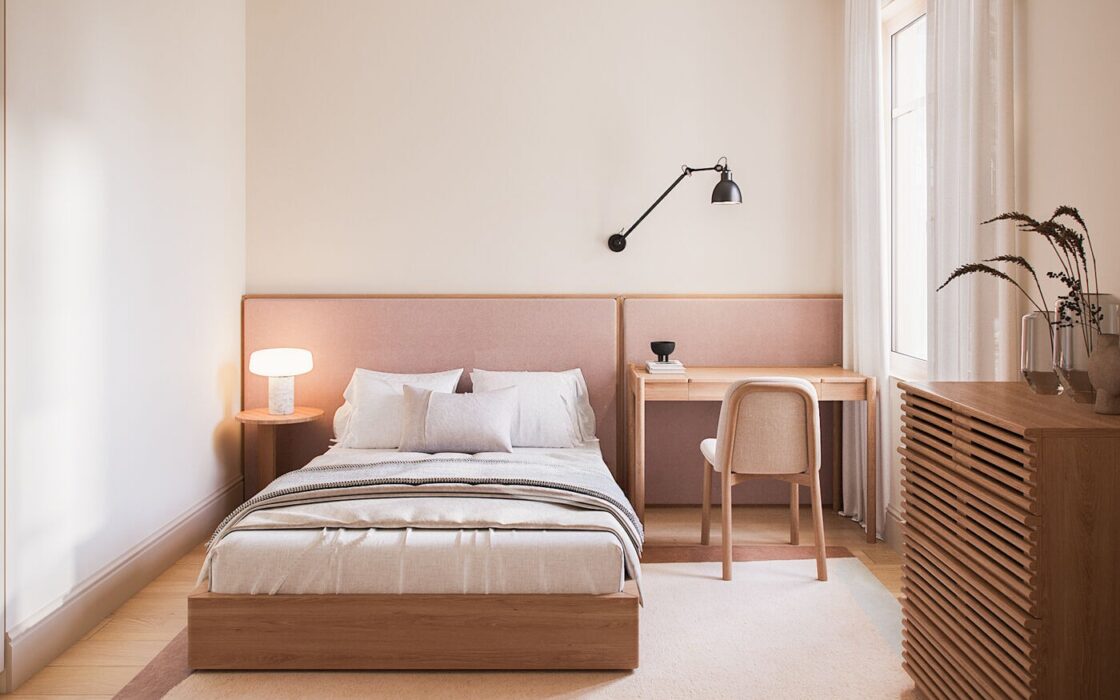 Ремонтированная квартира 158 кв.м в Лес Кортс, Барселона