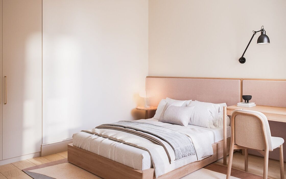 Ремонтированная квартира 158 кв.м в Лес Кортс, Барселона