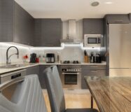 Дуплекс с террасой в спокойном районе Лес-Кортс, Барселона 82 кв.м