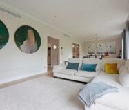 Просторная квартира 222 кв.м с балконами в Барселоне