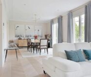 Просторная квартира 222 кв.м с балконами в Барселоне