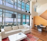 Двухуровневый пентхаус 153 кв.м с видом на море в Барселоне