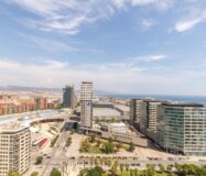 Двухуровневый пентхаус 153 кв.м с видом на море в Барселоне