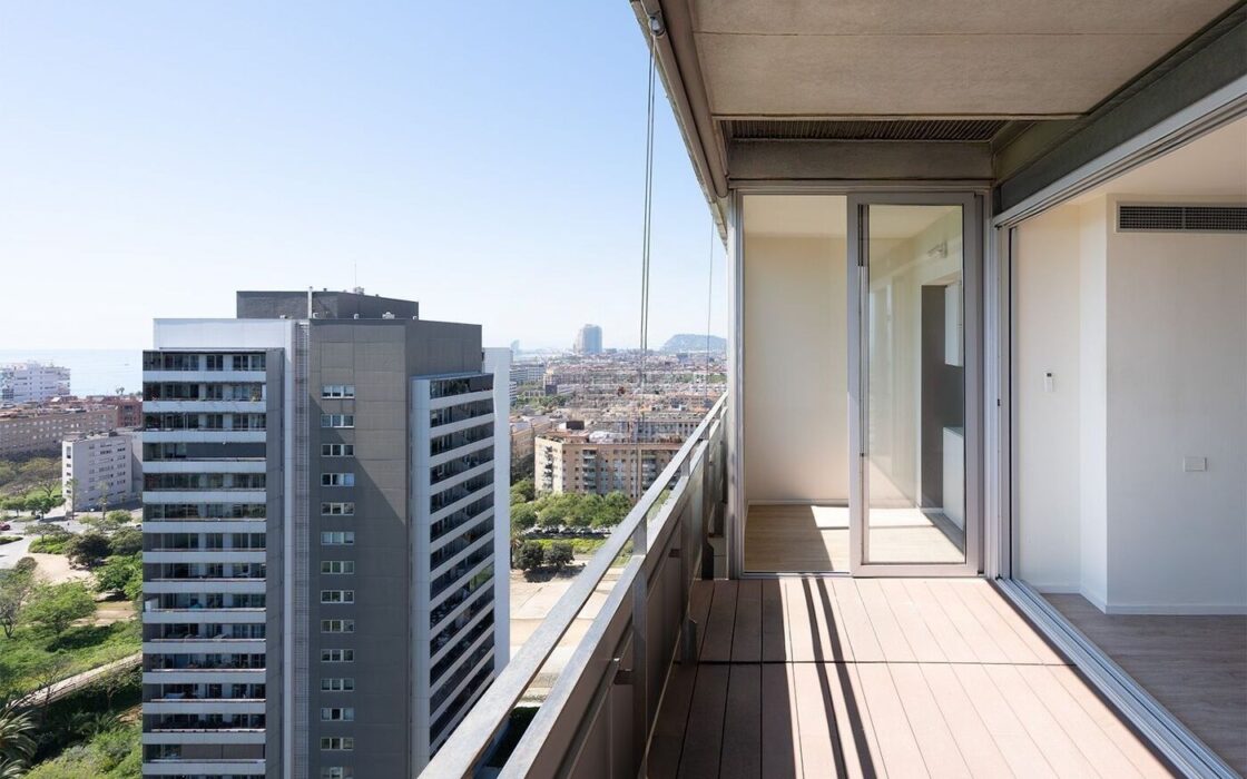 Квартира 104 кв.м з терасою в Барселоні, Діагональ Мар