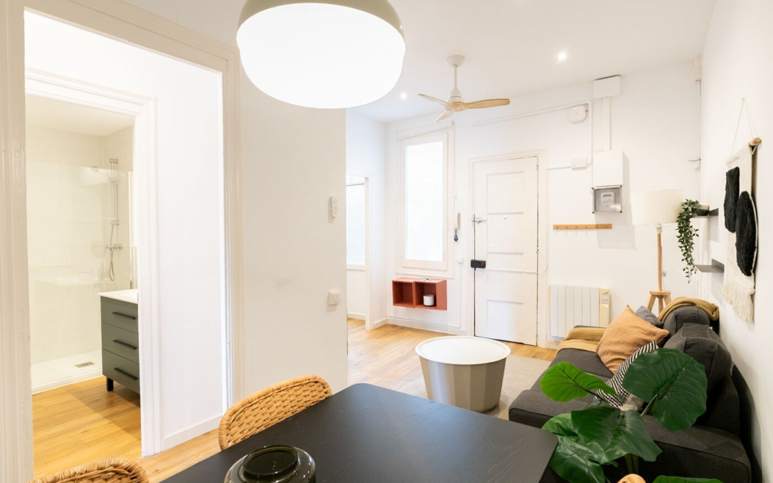 Квартира 71 кв.м в Барселоні у музею MACBA з ванною