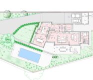 Елітний особняк в Педральбесі з видом на море 5 кімнат