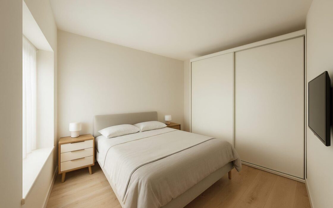 4-комнатная квартира в Алькорконе с террасой 72 кв.м