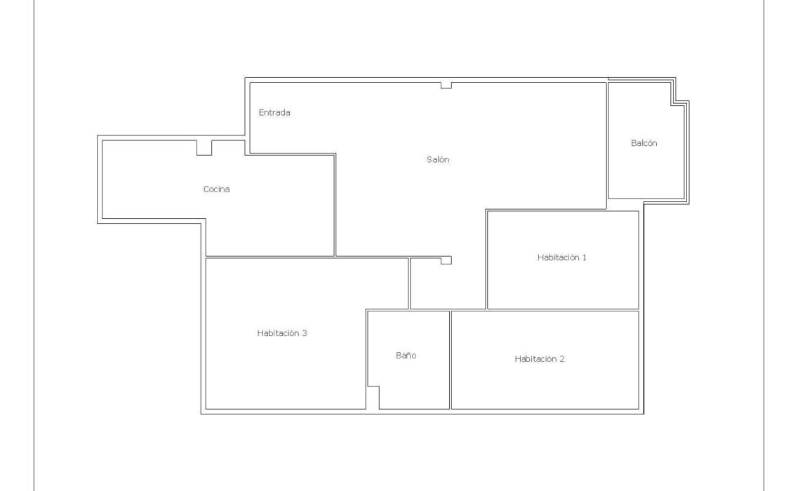 4-комнатная квартира в Алькорконе с террасой 72 кв.м
