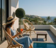 Вилла с видом на море в Финестрате, Коста-Бланка 482 кв.м