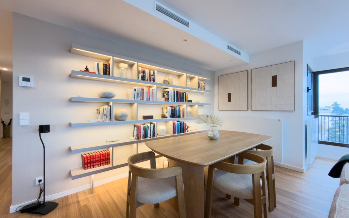 Дизайнерская квартира с террасами в Мадриде 192 кв.м