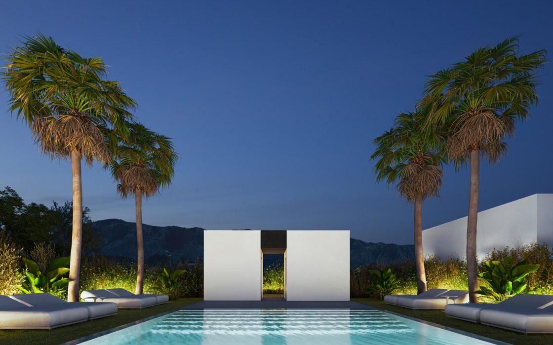 Новая вилла в Альфаз-дель-Пи 80 кв.м с бассейном