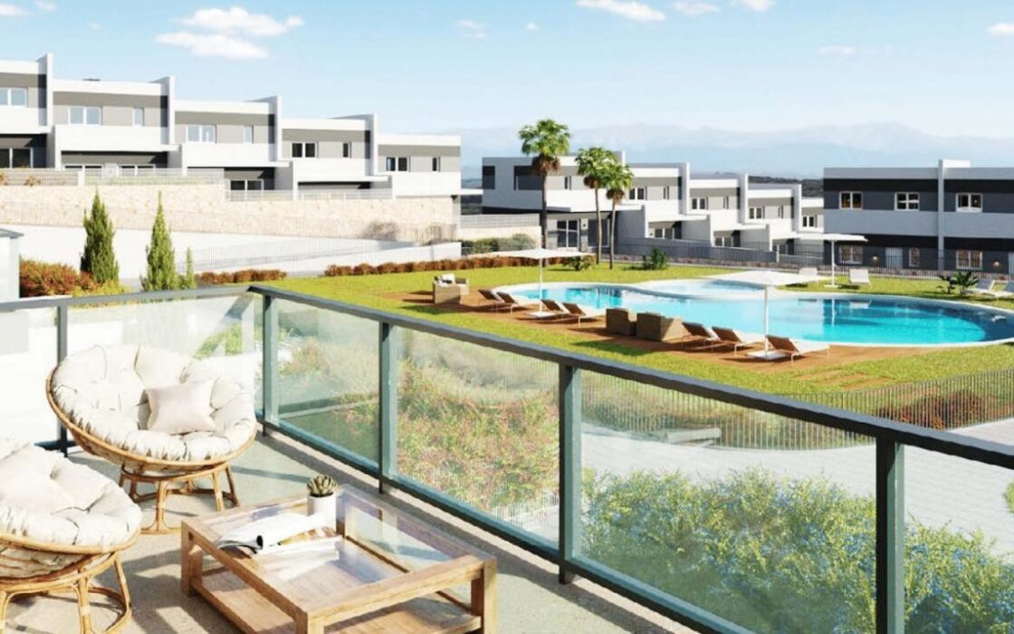 Таунхаус с террасой в Балконе Финестрат, 3 спальни, 119 кв.м.