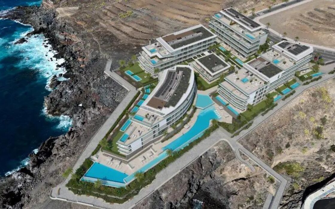 Квартира 2+лука в Callao Salvaje с террасой у моря