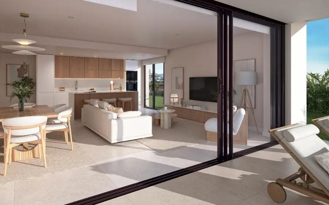 Квартира 2+лука в Callao Salvaje с террасой у моря