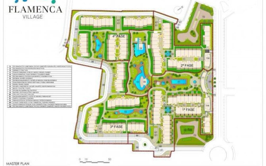 Апартаменты в Ориуэла Коста с бассейном, 3 спальни