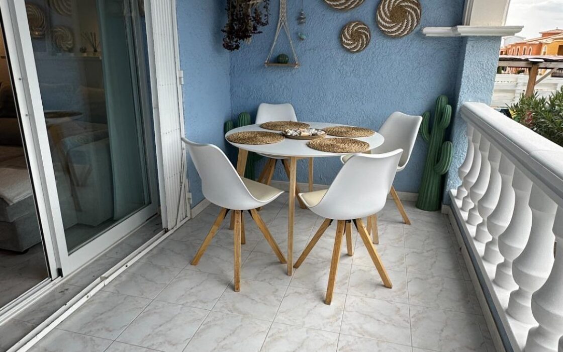 Квартира с террасой в Бенитачеле, 67 кв.м, 2 спальни