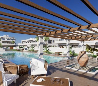 Бунгало в Лос-Алькасаресе у моря, 60 кв.м, терраса