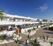 Бунгало в Лос-Алькасаресе у моря, 60 кв.м, терраса