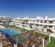 Бунгало в Лос-Алькасаресе у моря, 60 кв.м, терраса