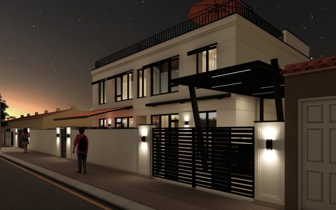 Бунгало 71 м² с приватным солярием в Торревьехе