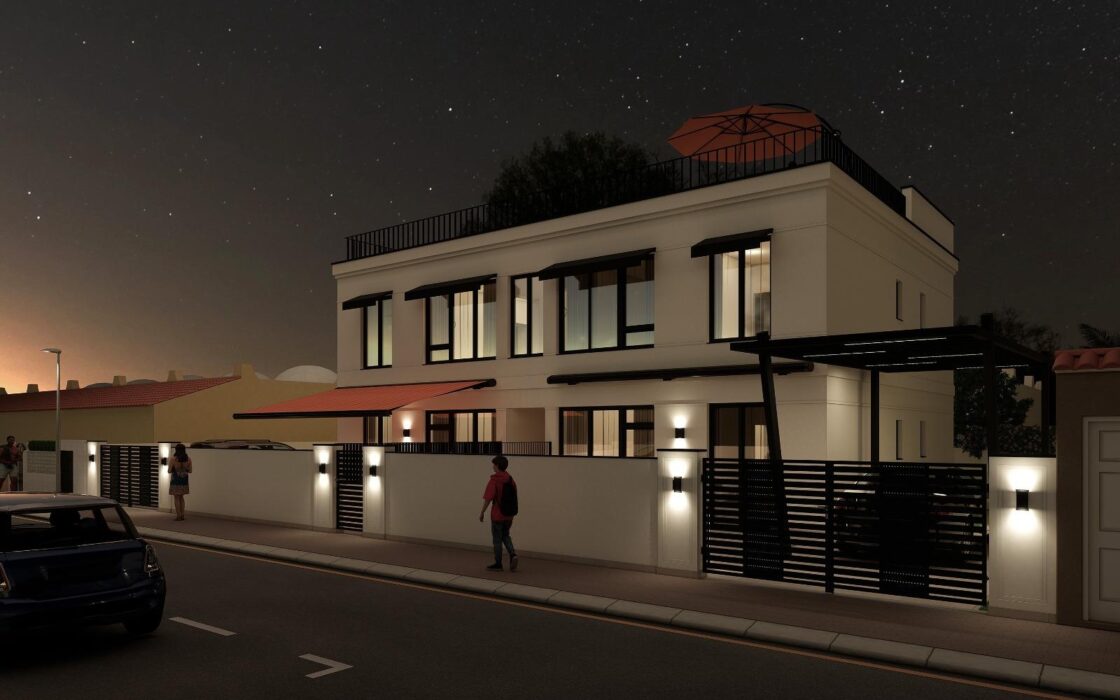 Бунгало 71 м² с приватным солярием в Торревьехе