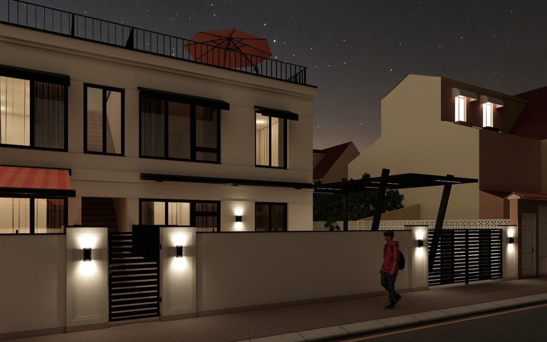 Бунгало 71 м² с приватным солярием в Торревьехе