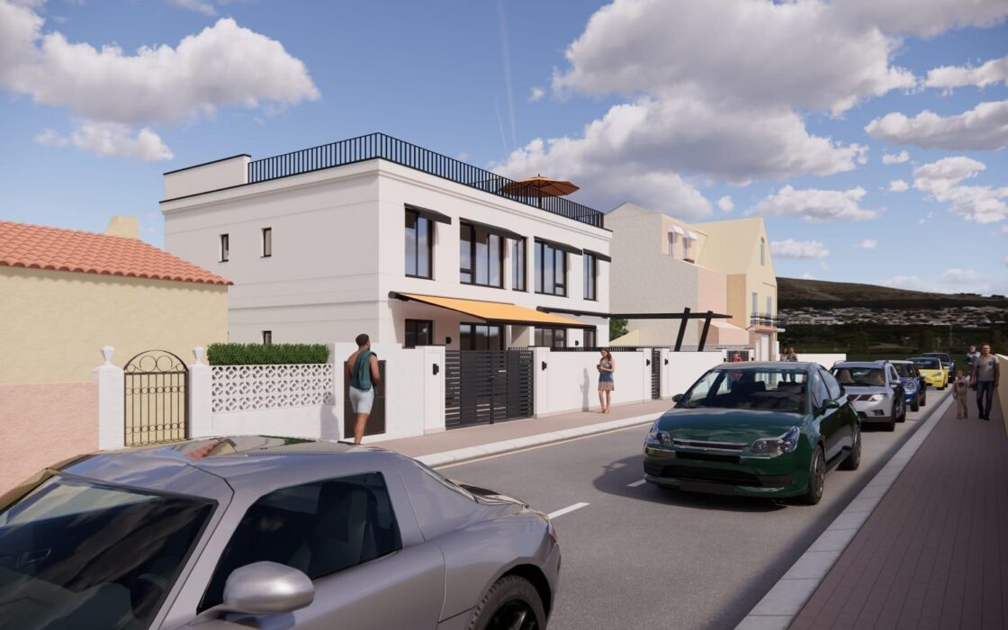 Бунгало 71 м² с приватным солярием в Торревьехе