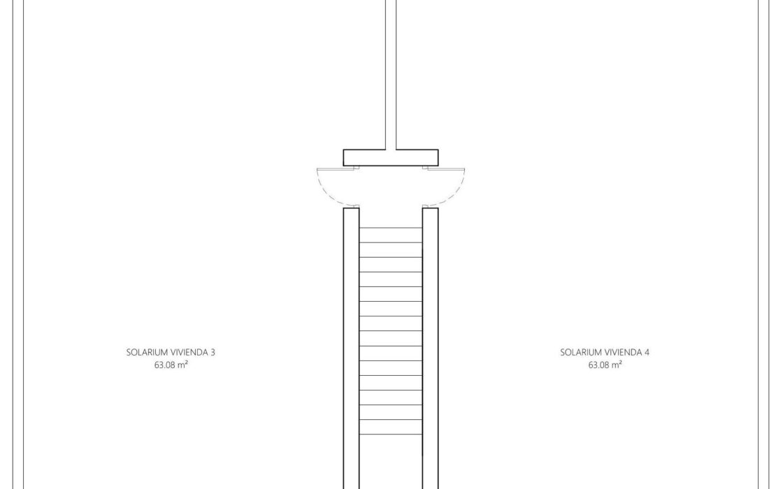 Бунгало 71 м² с приватным солярием в Торревьехе