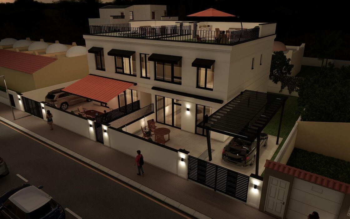 Бунгало 71 м² с приватным солярием в Торревьехе