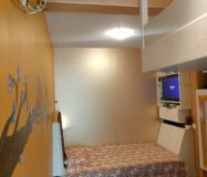 Бунгало с террасой в Лос-Анджелесе, 2 спальни, 60 кв.м