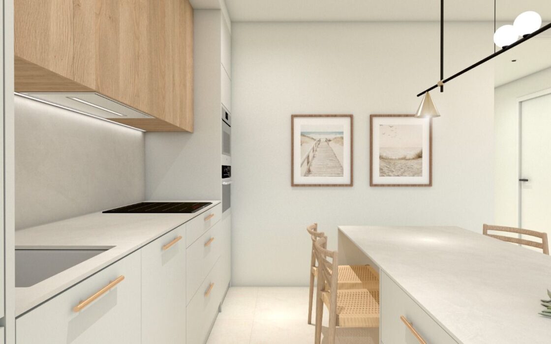 Нові бунгало в Торре-де-ла-Орадада 3 спальні 450 м до пляжу